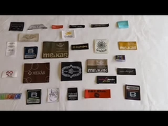 Etykieta tkaniny na odzież Tkane etykiety na buty na zamówienie