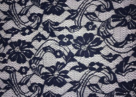 Beauty Chemical Lace Fabric / Cupion Lace Fabric With Polyester / Cotton Material