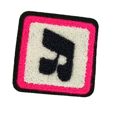 Customized Logo Clothing Patches 1-1000 Quantity White Color