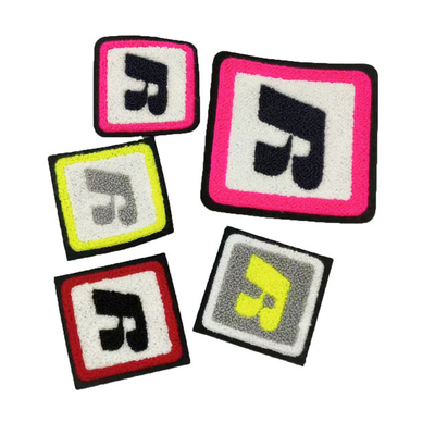 Customized Logo Clothing Patches 1-1000 Quantity White Color