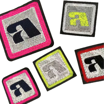 Customized Logo Clothing Patches 1-1000 Quantity White Color
